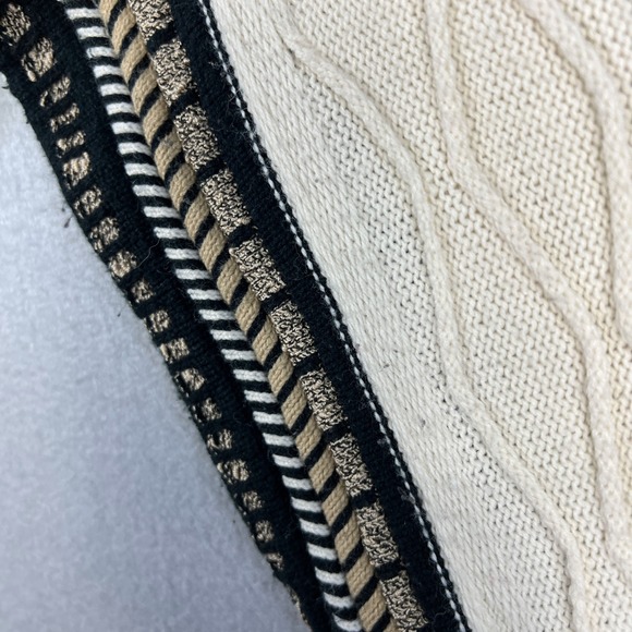 VTG‎ Alan Stuart Sweater Fits Medium Cosby Biggie Textured 1990s 3D Knit Korea - Picture 6 of 9